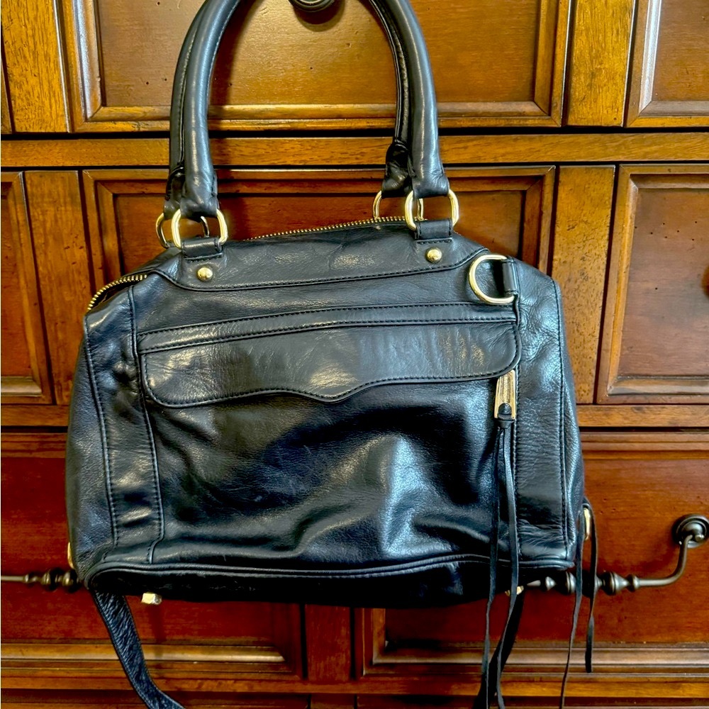 Rebecca Minkoff Black Leather Satchel